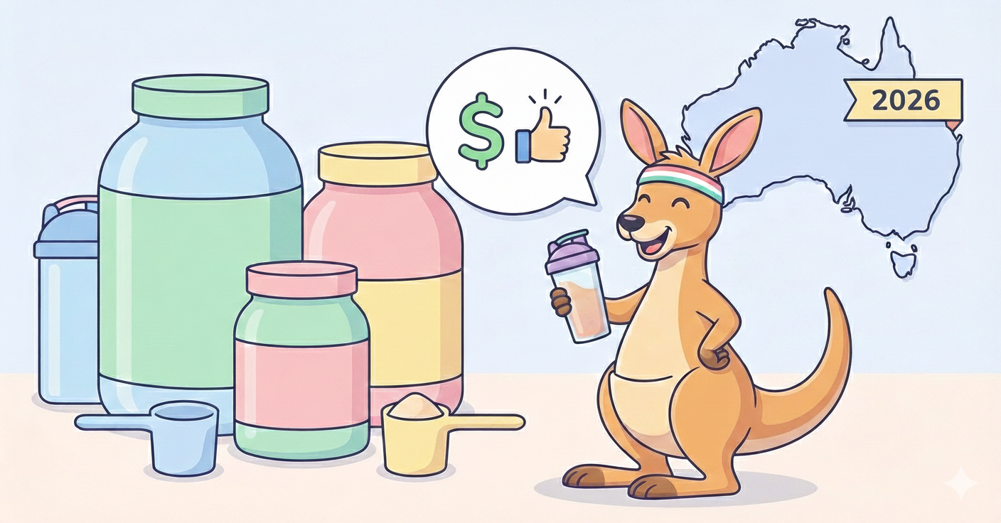 Best & Cheapest Protein Powder in Australia (2026 Guide)